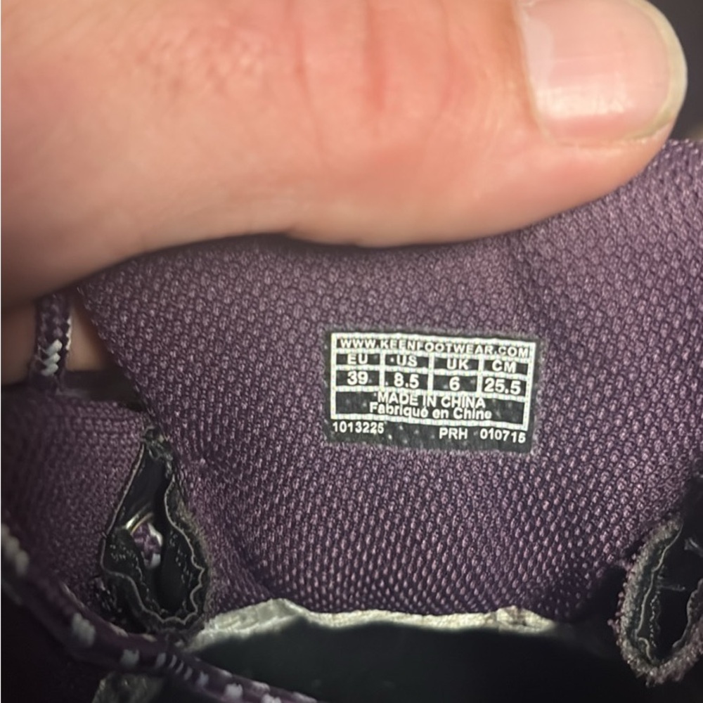 Keen Dark Purple Shoes
